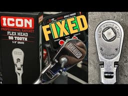 Did Harbor Freight really FIX the RECALLED ICON Ratchets