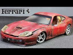 Restoration Abandoned Old Ferrari | Restoration and Rebuild Ferrari 550 Maranello