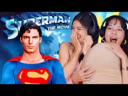 Foreign Girls React | Superman | First Time Watch