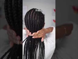 This braided cornrows style is just 🔥 #4chair  #4cnaturalhair