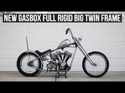 1984 Big Twin Evo Chopper Build Part 3 | Gasbox Full Rigid Frame