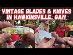 Awesome Vintage Blades & Knives in Hawkinsville, GA!