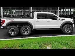 2025 Ford F-150 Raptor 6X6 - Wild Large Brutal Truck