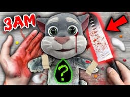 Do NOT Cut OPEN a TALKING TOM DOLL AT 3AM!! *POSSESSED & CURSED?!*