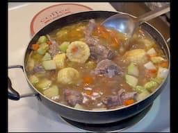 Caldo de Res Y Viandas, Para Un Dia Frio