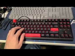 keychron tickle me Elmo keyboard -  C3 Pro Tenkeyless mechanical Keyboard