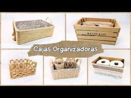 5  CAJAS Organizadoras con RECICLAJE - Ecobrisa