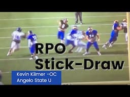 Simple RPO using the Stick - Draw Concepts Part I:  Angelo State University OC Kevin Kilmer