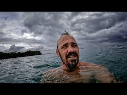 SAVING THE BOAT ALONE FROM THE WORST STORM YET