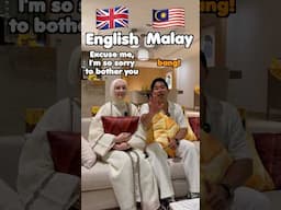 ENGLISH vs MALAY HOW to be POLITE 🤣🇲🇾🇬🇧