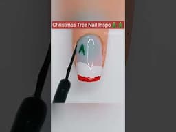 Christmas Tree Nail Inspo🎄🎄 #christmas #trending #shorts #shortsviral #nailart #christmastree