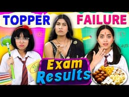 Exam Results - Topper vs Failure | School Life of Students | Anaysa