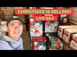 Q4 IS BOOMING!!! Ship eBay Orders with Me & Ask Anything (Live Reselling Q&A)