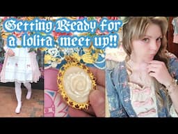 🌷 Get READY With Me + 2 lolita Meet Ups!! - a lolita fashion youtuber collab