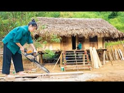 Difficulties The First Time I Made Wooden Doors For The House On Stilts: Mountain Life