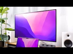 Single OLED Monitor for Gaming and Mac: Samsung's G80SD