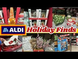 🚨ALDI New Arrivals and HOLIDAY FINDS! Christmas SHOP WITH ME