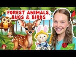 Toddler Learning - Learn Animals, Birds, & Bugs for Kids | Educational Video for Kids