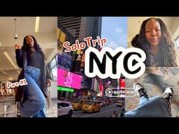 Travel Vlog: My First Solo Trip To NYC