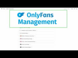 How to Run an OnlyFans Agency (Operations Management)