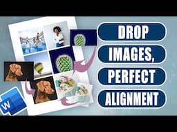 Easily drop images into perfect alignment & size in word