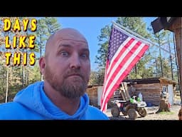 IT'S ABOUT TIME |tiny house homesteading off-grid cabin build, DIY HOW TO sawmill tractor tiny cabin