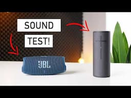 JBL Charge 5 vs UE Megaboom 3 | Sound Comparison!