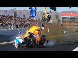 ¡Los Peores Choques De Drag Racing De La Historia!