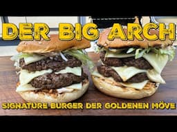 "The Big Arch" Burger  -  DER "M" von MC Donalds ganz einfach nachgebaut