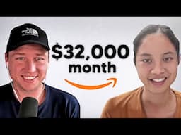 How She Built A $32K/Mo Amazon FBA Business Living In Thailand