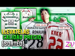 UNBOXING!Jerseys Retros Sporting Lisboa de Cristiano y Milán de Kaká (BESTZV1)