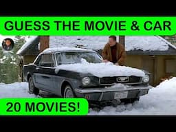 MOVIE QUIZ: Guess the HORROR/SPOOKY Film & Car | HALLOWEEN SPECIAL | Car Quiz #3