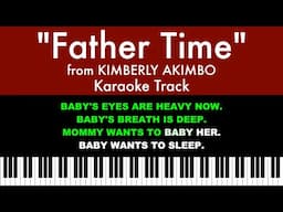 "Father Time" from Kimberly Akimbo - Piano Karaoke Track with Lyrics on Screen