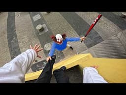 Horror Clowns VS Parkour POV | Halloween Chase VIII