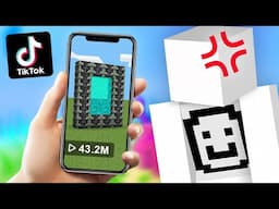 Desmentí los 100 TikToks más VISTOS de MINECRAFT