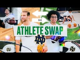 Under The Numbers: Athlete Swap with University of Notre Dame