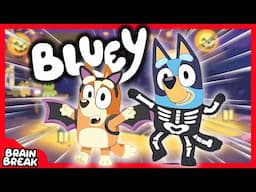 Bluey’s Halloween ‘Would You Rather’ 🎃👻 | Fun Game Brain Break for Kids & Family! Danny Go Noodle