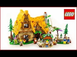 LEGO Disney 43242 Snow White and the Seven Dwarfs' Cottage - Lego Speed Build - Brick Builder