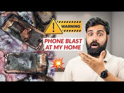 Phone Blast at our Home - This is Serious! 😡