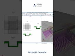 Efficient Rebar Detailing with ALLTO Elevator Pit PythonParts in Kaserne Building Project