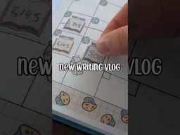 Another writing vlog 💕 #writingchallenge #amwriting #writingcommunity