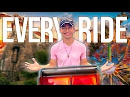 I Rode EVERY Disney Ride In The World! The Hardest Disney Parks Challenge