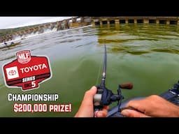 DAM GIANT COULD HELP ME WIN $200,000!! (Toyota Series Wheeler Lake)