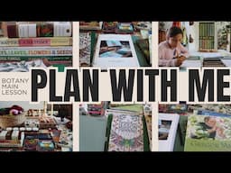 Homeschool Plan With Me I Part One I Botany Main Lesson Block