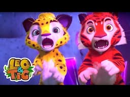 A Caverna Misteriosa | Desenhos infantil 🐯🦁 Leo & Tig