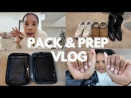 Pack & Prep for a Ski Trip Vlog (target run, tennis event, winter skincare & beauty routine)