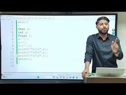 Lecture 2: Codeblocks | First Program | Header Files | getch() function | C Language | Vikas Singh