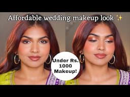 WEDDING - AFFORDABLE MAKEUP FINDS | Soft glam look 🥰