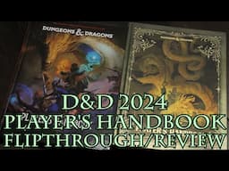 D&D 2024 Player's Handbook Flipthrough/Review