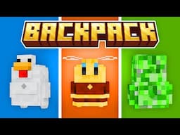 Survival Backpacks Add-On for Minecraft! | Minecraft Bedrock 1.21+